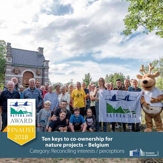 Foto van Natura 2000-award: stem op het Life+-Scalluviaproject