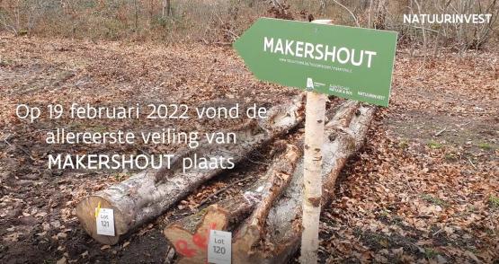 Foto van Allereerste veiling van makershout